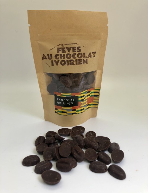 Fèves Noir 70%